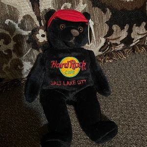 Hard Rock Cafe Collectible Bear. Salt Lake City